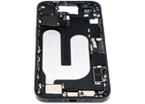 Mid-Frame Housing W/ Charging Port Flex & Small Parts For iPhone 16 Plus (EU / Global Version) (Pull) (Black)
