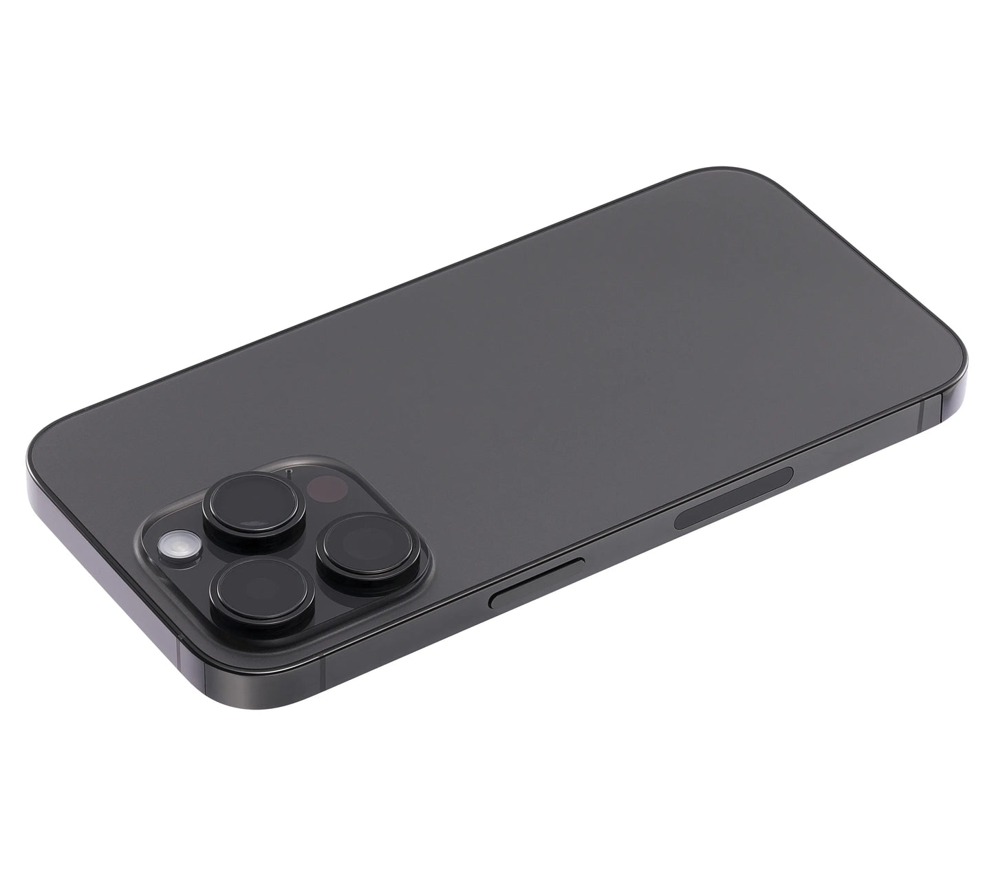 Back Housing W/ Small Parts For iPhone 14 Pro (US Version) (Pull) (Space Black)