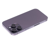 Back Housing W/ Small Parts For iPhone 14 Pro (US Version) (Pull) (Deep Purple)