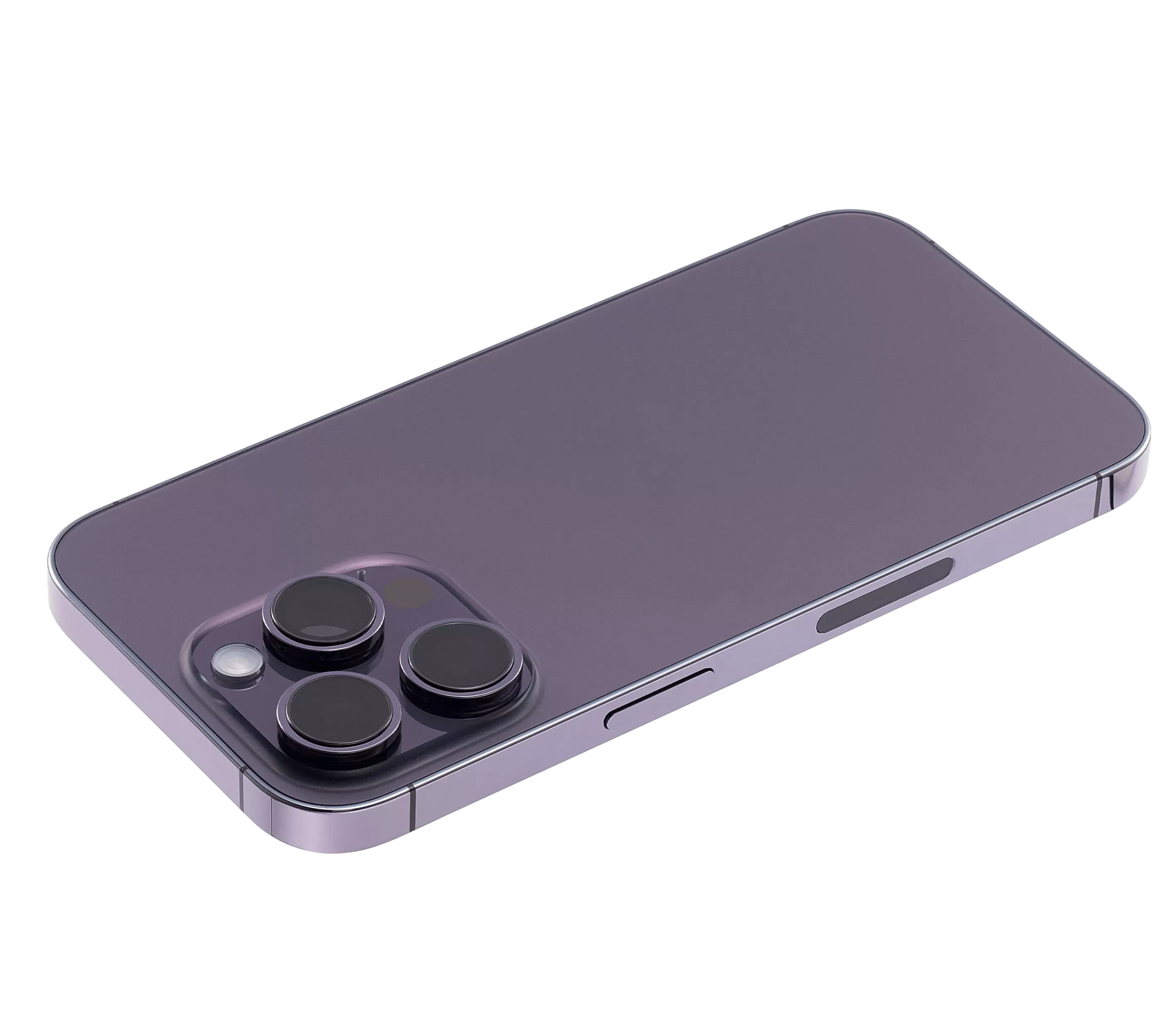 Back Housing W/ Small Parts For iPhone 14 Pro (US Version) (Pull) (Deep Purple)