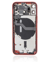 Back Housing W/ Small Parts For iPhone 12 Mini (US Version) (Pull) (Red)
