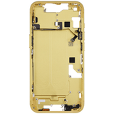 Mid-Frame Housing W/ Small Parts For iPhone 14 (US Version) (Pull) (Yellow)