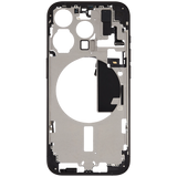 Mid-Frame Housing W/ Small Parts For iPhone 15 Pro (US Version) (Pull) (Black Titanium)