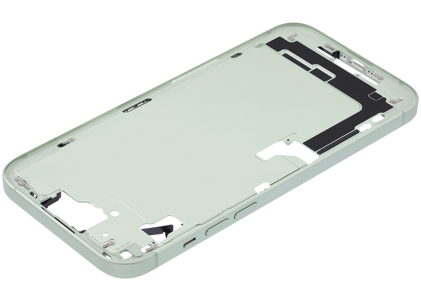 Mid-Frame Housing W/ Small Parts For iPhone 15 Plus (US Version) (Pull) (Green)