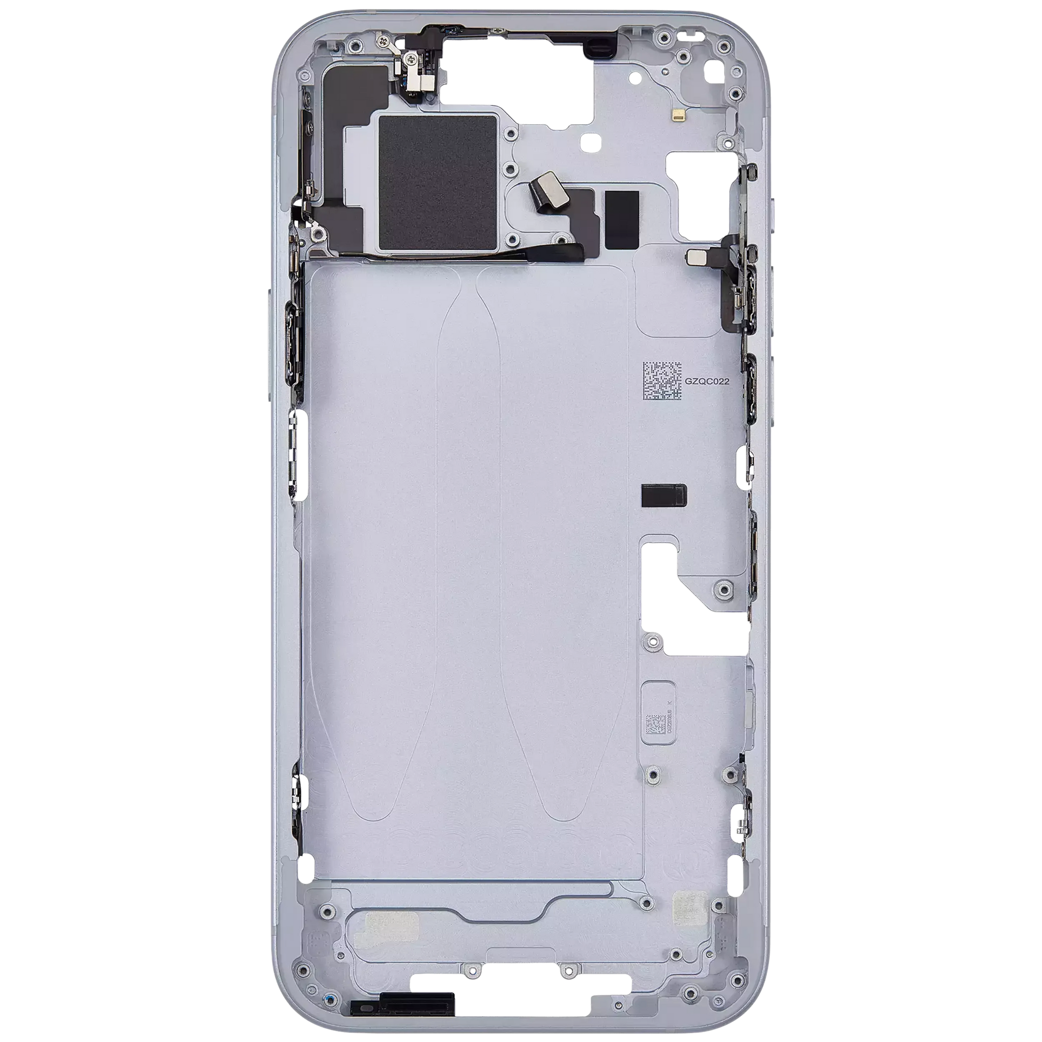 Mid-Frame Housing W/ Small Parts For iPhone 15 Plus (EU / Global Version) (Pull) (Blue)