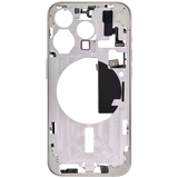 Mid-Frame Housing W/ Small Parts For iPhone 15 Pro (US Version) (Pull) (White Titanium)