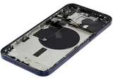 Back Housing W/ Small Parts For iPhone 15 Pro Max (US Version) (Pull) (Blue Titanium)