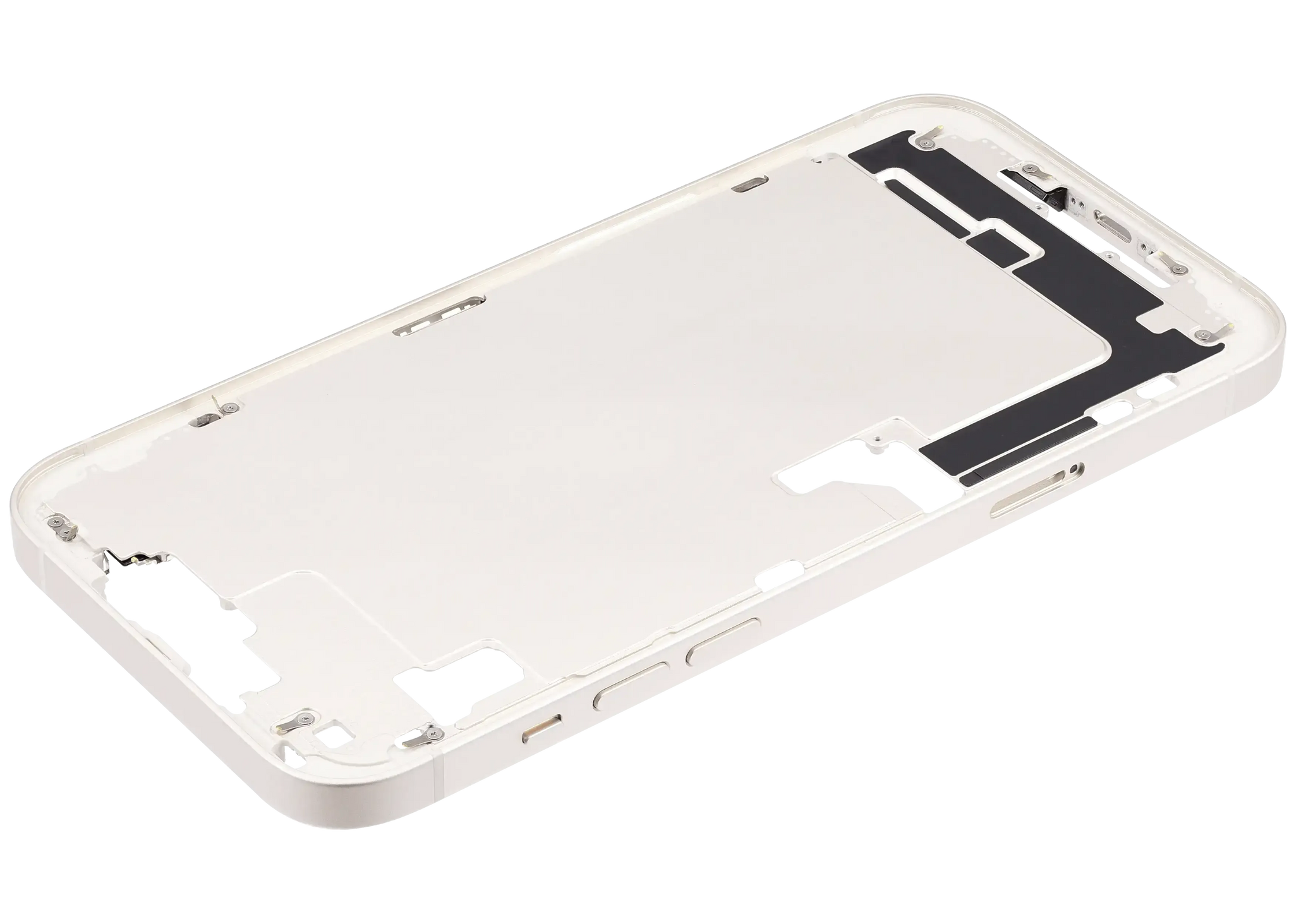 Mid-Frame Housing W/ Small Parts For iPhone 14 Plus (EU / Global Version) (Pull) (Starlight)