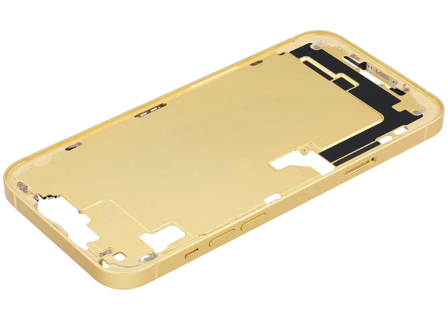 Mid-Frame Housing W/ Small Parts For iPhone 14 Plus (EU / Global Version) (Pull) (Yellow)