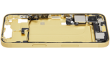 Mid-Frame Housing W/ Charging Port Flex & Small Parts For iPhone 14 (US Version) (Pull) (Yellow)