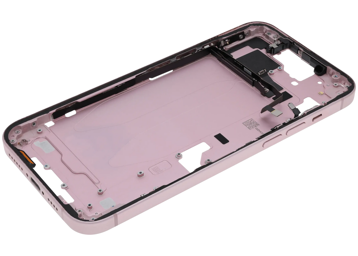 Mid-Frame Housing W/ Small Parts For iPhone 15 Plus (US Version) (Pull) (Pink)