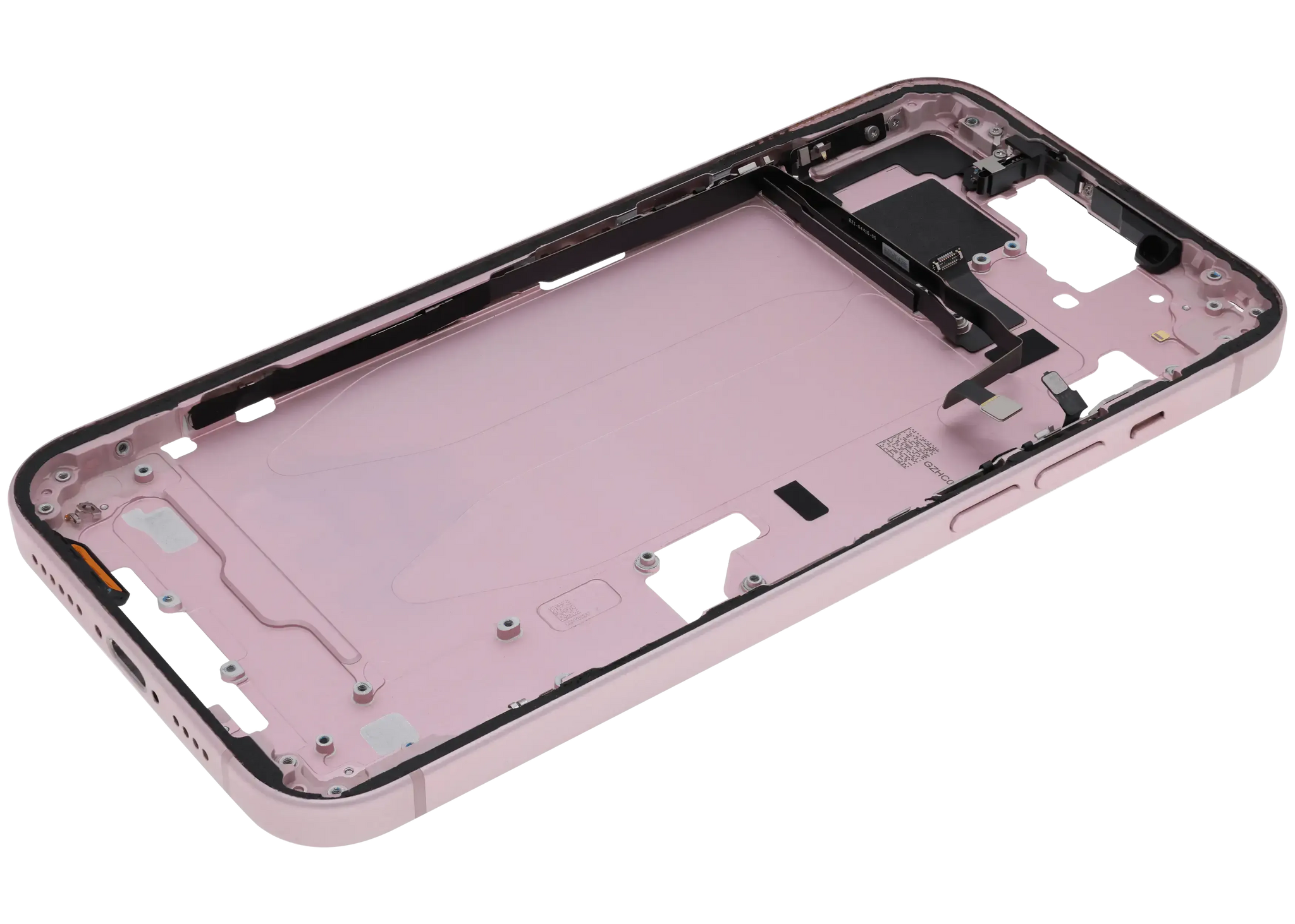Mid-Frame Housing W/ Small Parts For iPhone 15 Plus (US Version) (Pull) (Pink)