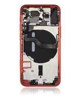 Back Housing W/ Small Parts For iPhone 12 Mini (EU / Global Version) (Pull) (Red)