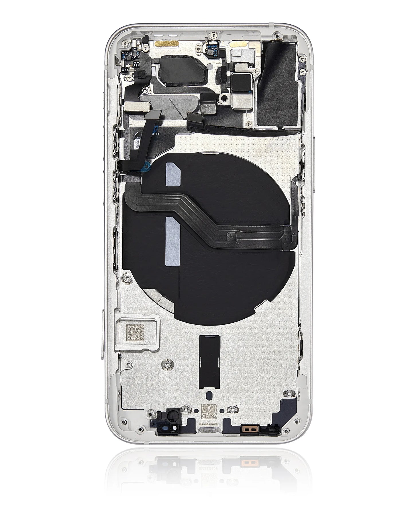 Back Housing W/ Small Parts For iPhone 12 Mini (EU / Global Version) (Pull) (White)