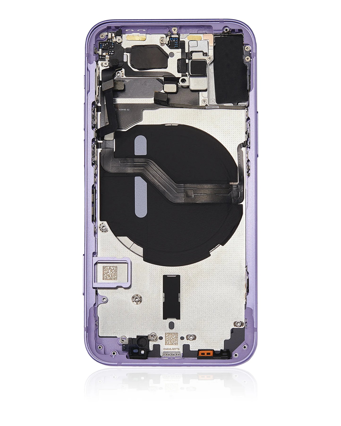 Back Housing W/ Small Parts For iPhone 12 Mini (EU / Global Version) (Pull) (Purple)