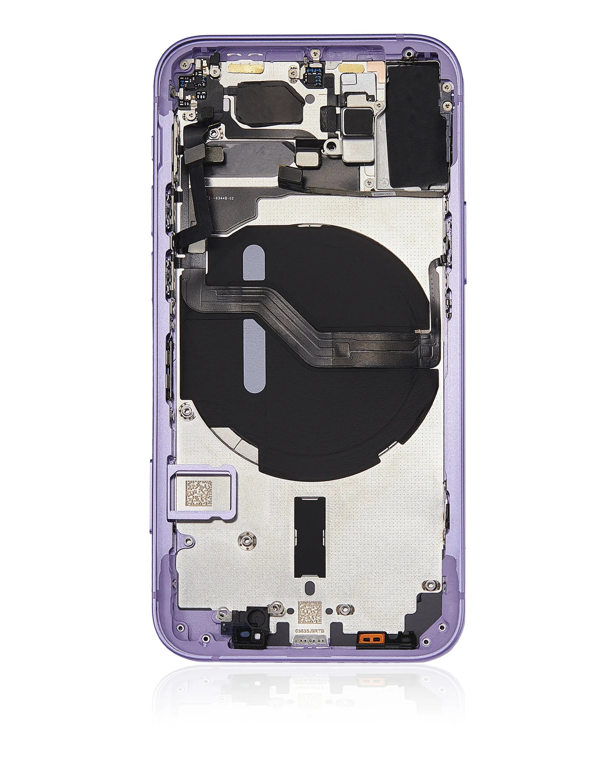 Back Housing W/ Small Parts For iPhone 12 Mini (EU / Global Version) (Pull) (Purple)
