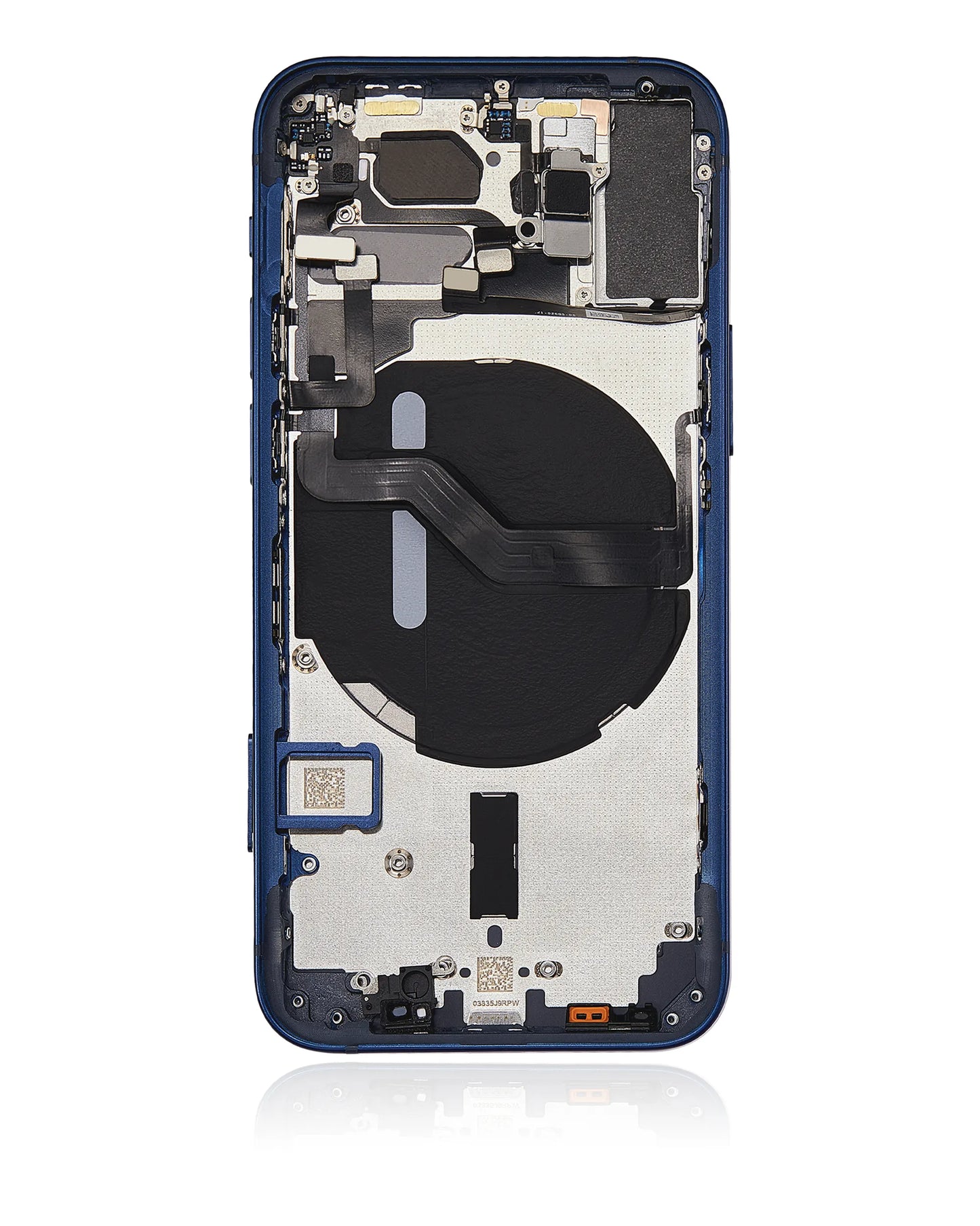 Back Housing W/ Small Parts For iPhone 12 Mini (EU / Global Version) (Pull) (Blue)