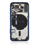 Back Housing W/ Small Parts For iPhone 12 Mini (EU / Global Version) (Pull) (Blue)