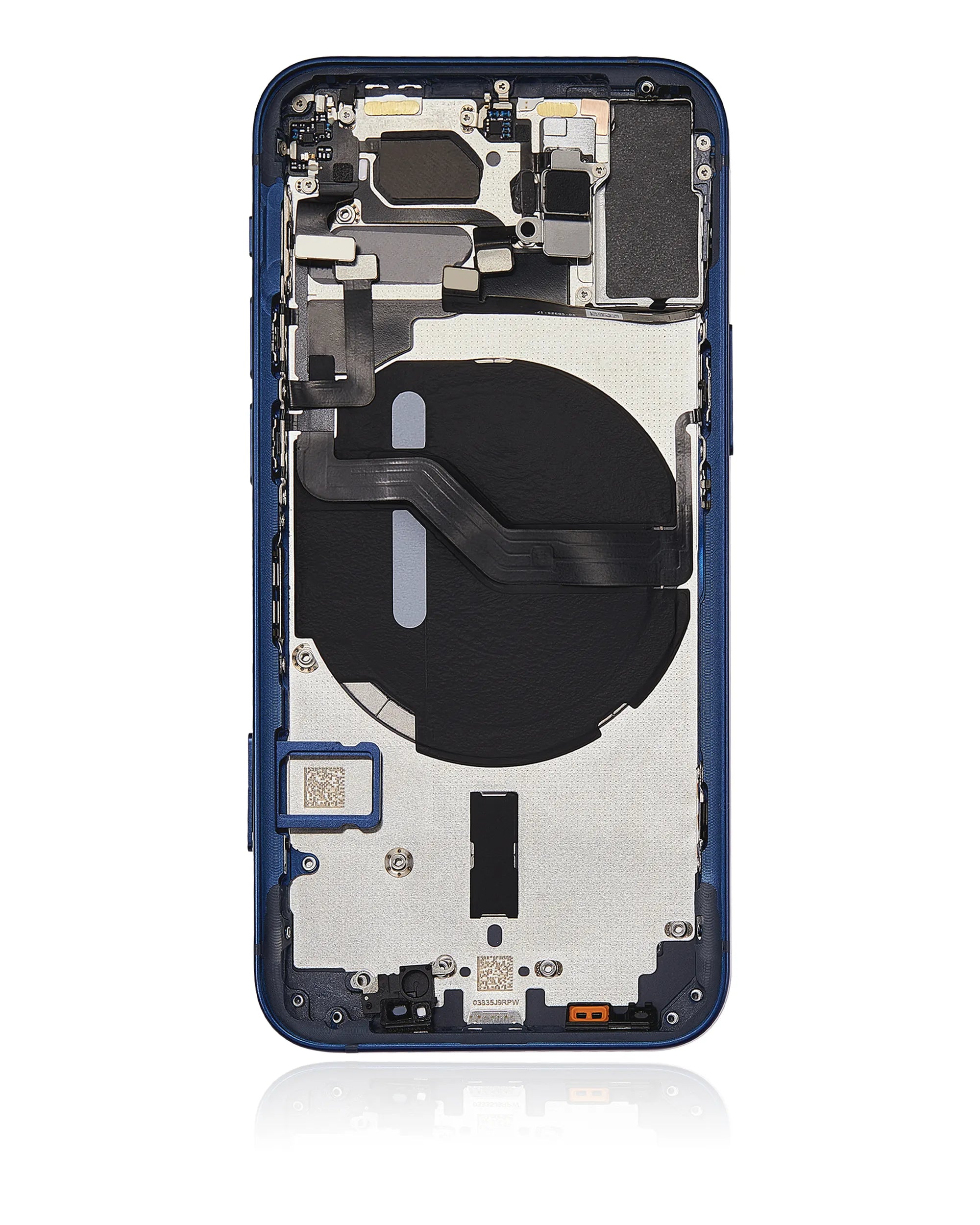 Back Housing W/ Small Parts For iPhone 12 Mini (EU / Global Version) (Pull) (Blue)