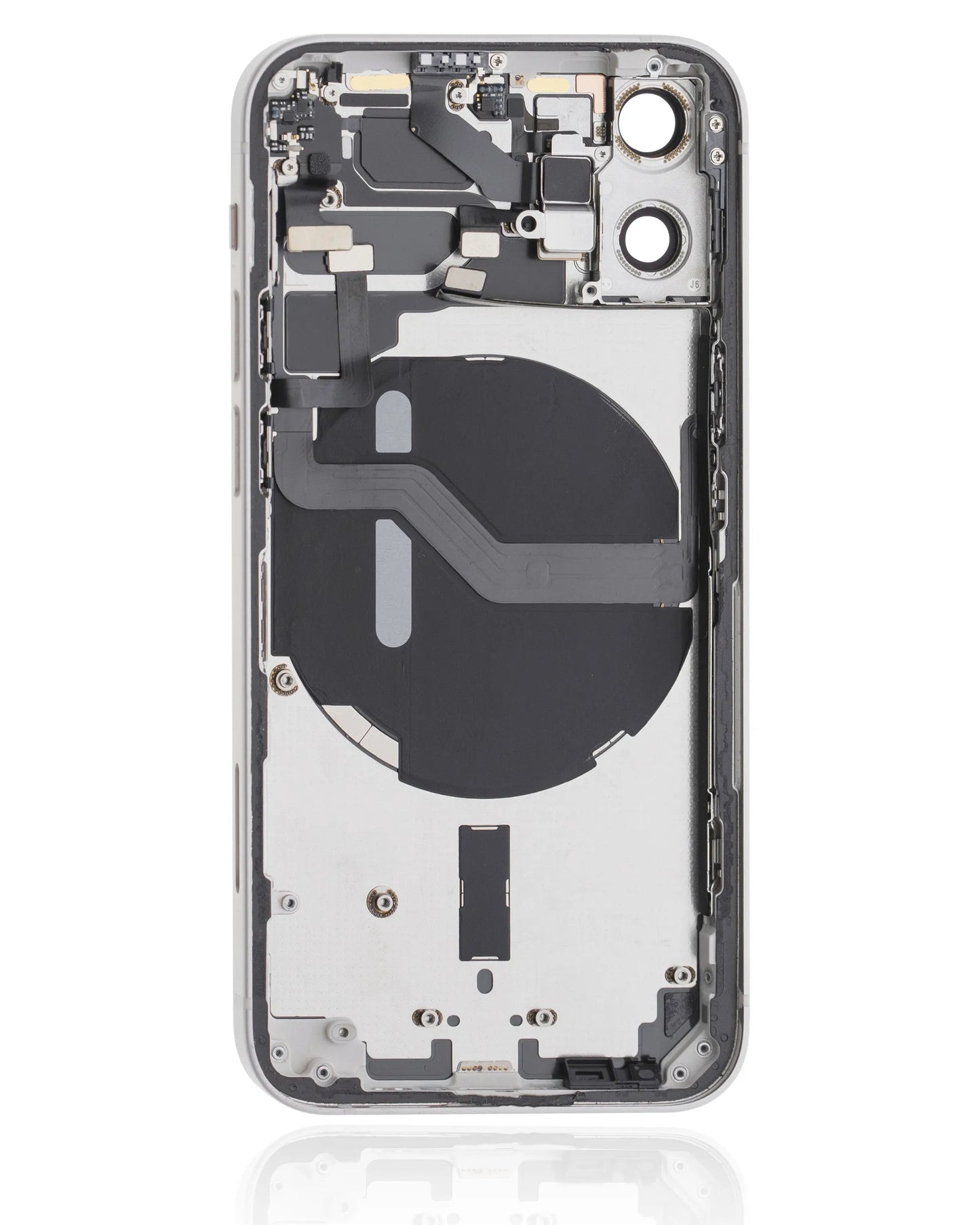 Back Housing W/ Small Parts For iPhone 12 Mini (US Version) (Pull) (White)