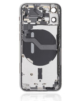 Back Housing W/ Small Parts For iPhone 12 Mini (US Version) (Pull) (White)