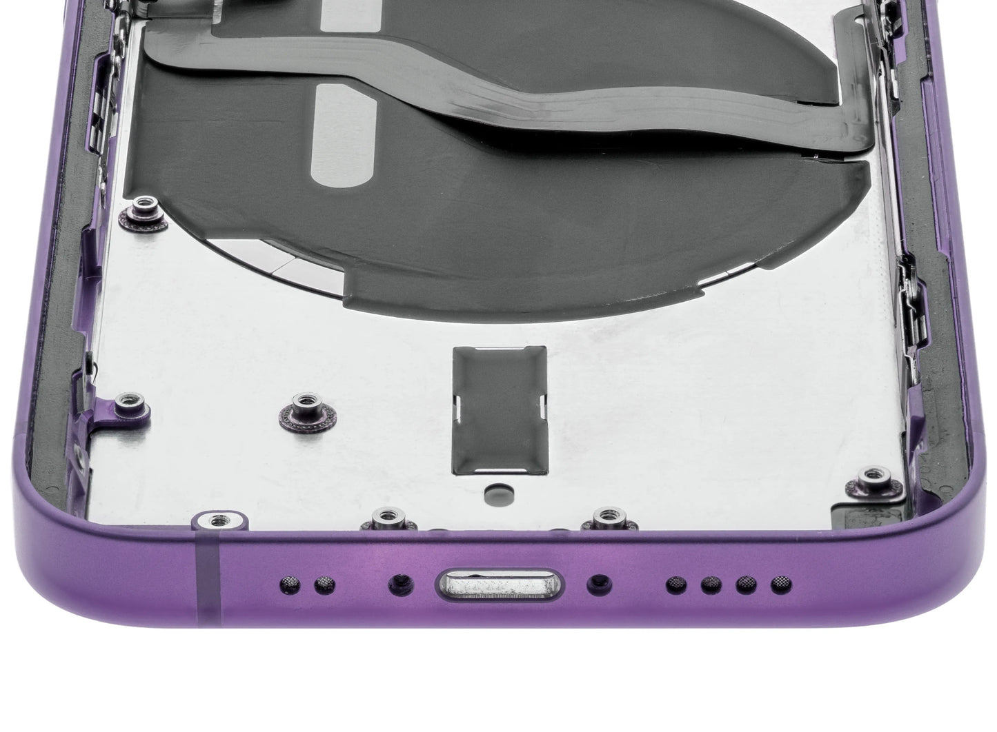 Back Housing W/ Small Parts For iPhone 12 Mini (US Version) (Pull) (Purple)