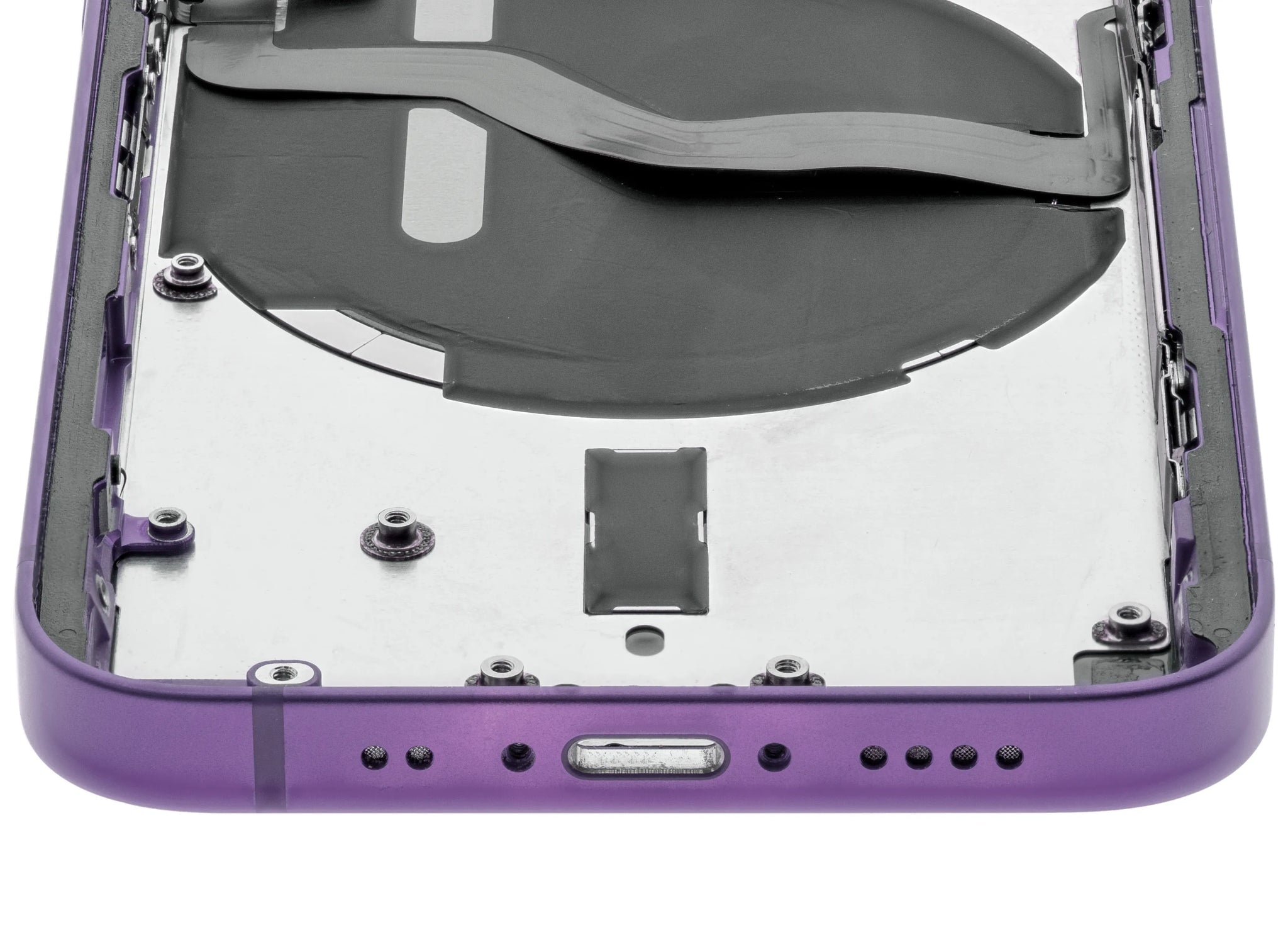 Back Housing W/ Small Parts For iPhone 12 Mini (US Version) (Pull) (Purple)