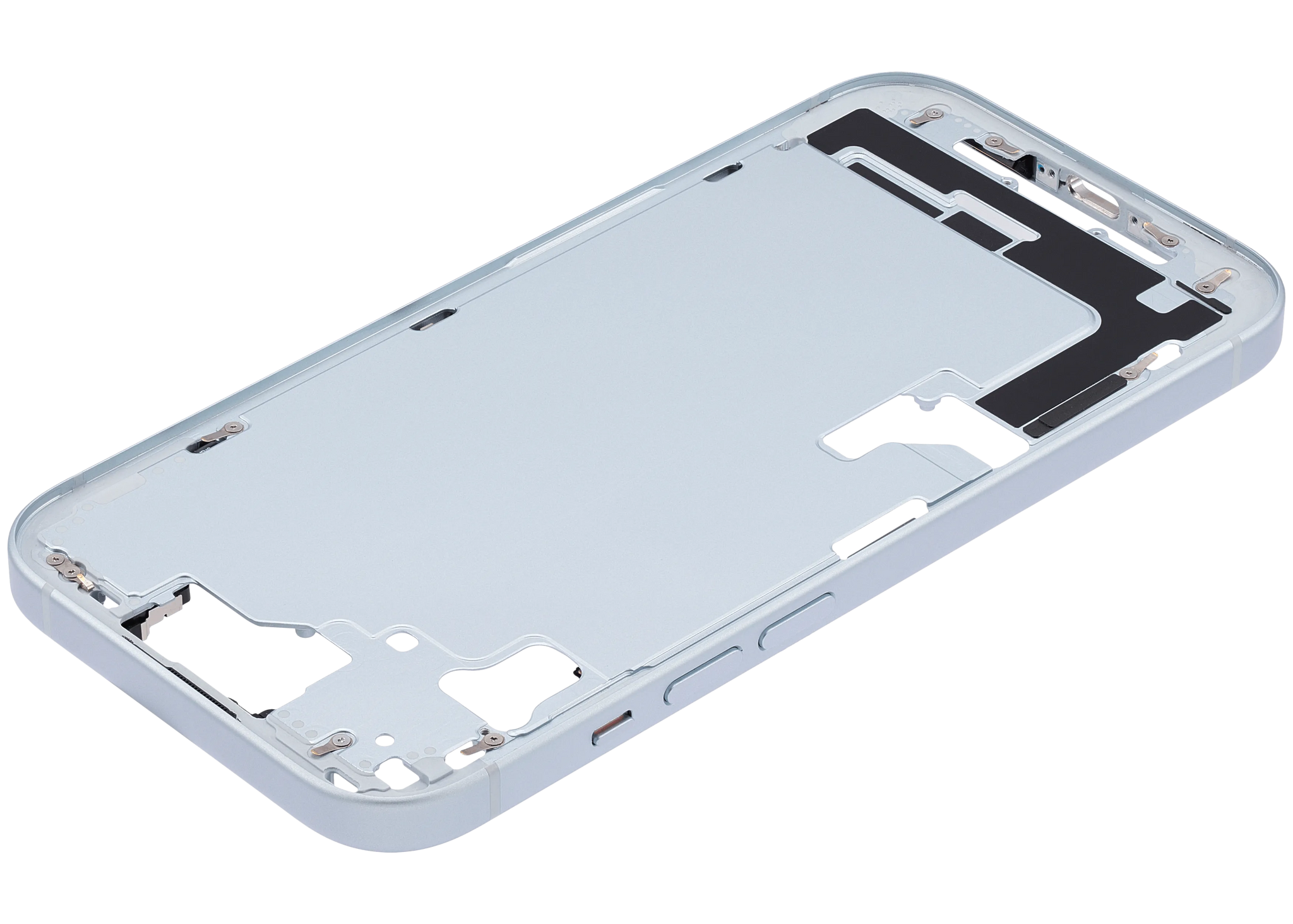 Mid-Frame Housing W/ Small Parts For iPhone 15 (US Version) (Pull) (Blue)