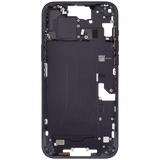 Mid-Frame Housing W/ Charging Port Flex & Small Parts For iPhone 15 Plus (EU / Global Version) (Pull) (Black)