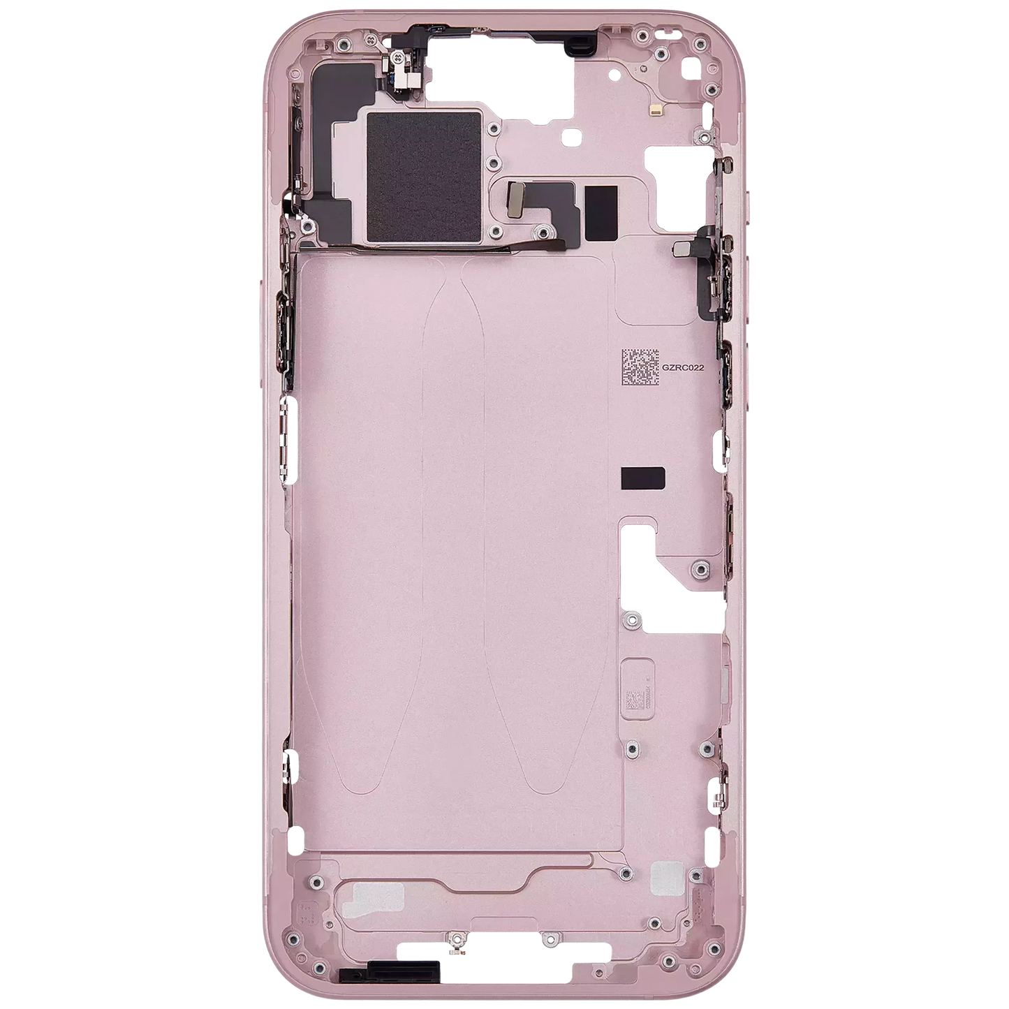 Mid-Frame Housing W/ Small Parts For iPhone 15 Plus (EU / Global Version) (Pull) (Pink)
