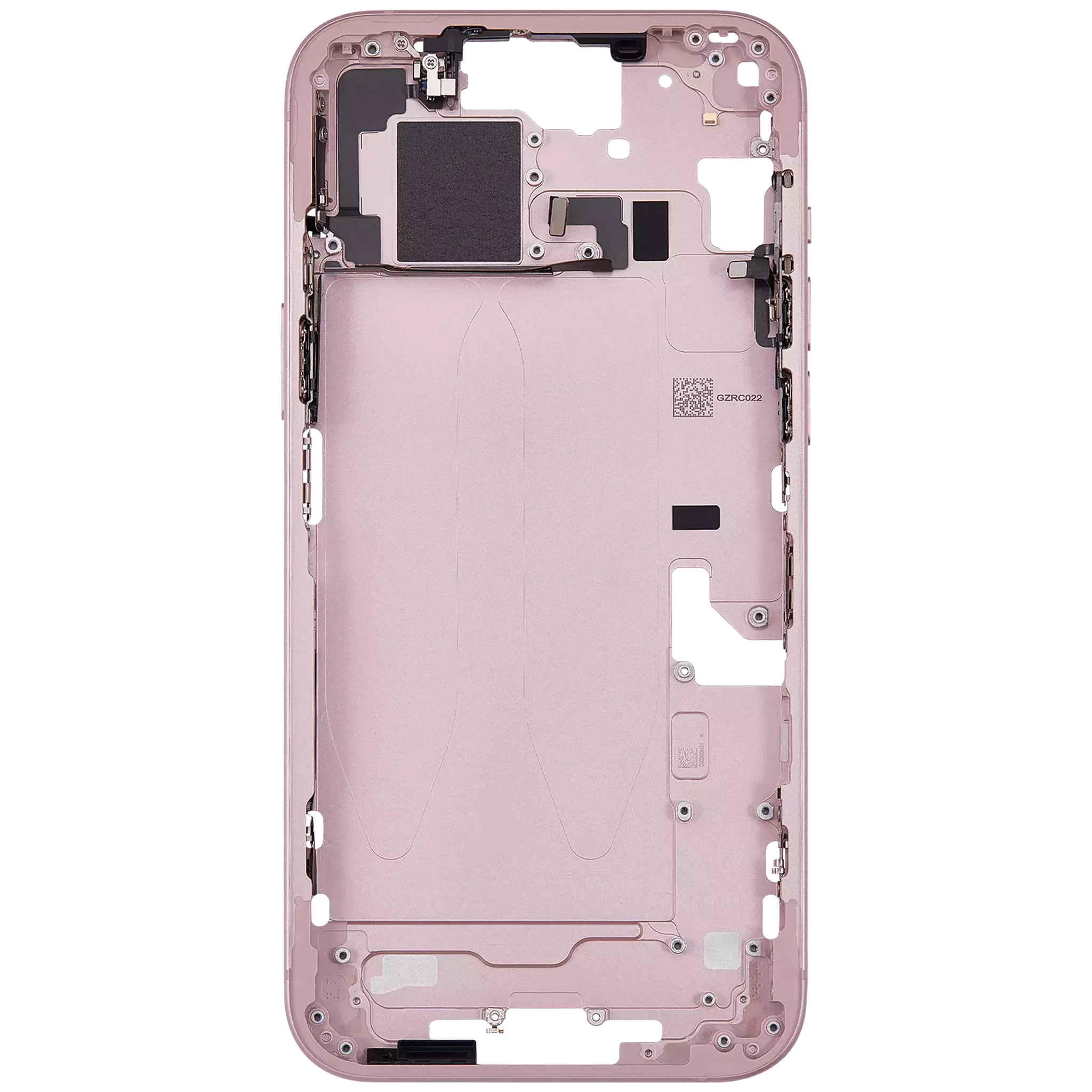 Mid-Frame Housing W/ Small Parts For iPhone 15 Plus (EU / Global Version) (Pull) (Pink)