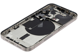 Back Housing W/ Small Parts For iPhone 15 Pro (US Version) (Pull) (Natural Titanium)
