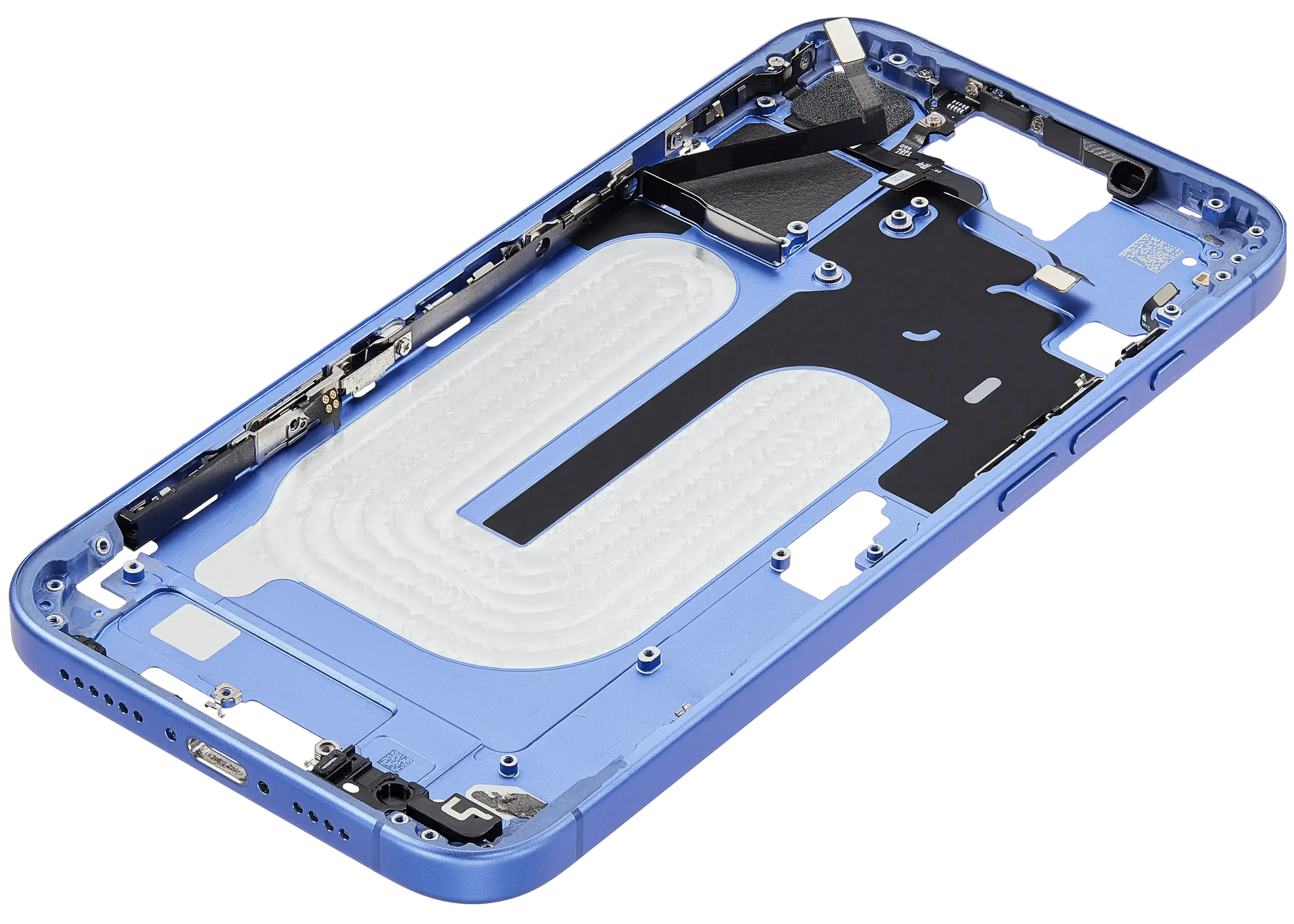 Mid-Frame Housing W/ Small Parts For iPhone 16 Plus (US Version) (Pull) (Ultramarine)
