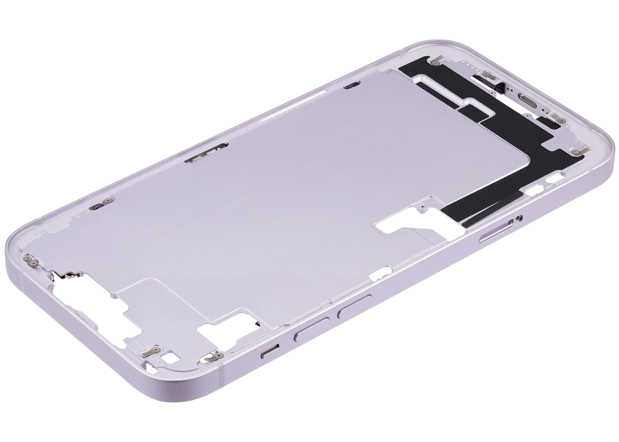 Mid-Frame Housing W/ Charging Port Flex & Small Parts For iPhone 14 Plus (EU / Global Version) (Pull) (Purple)
