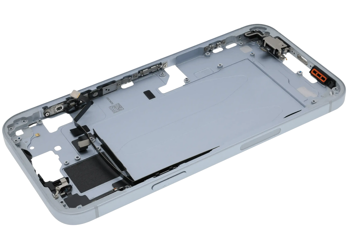 Mid-Frame Housing W/ Small Parts For iPhone 15 Plus (US Version) (Pull) (Blue)