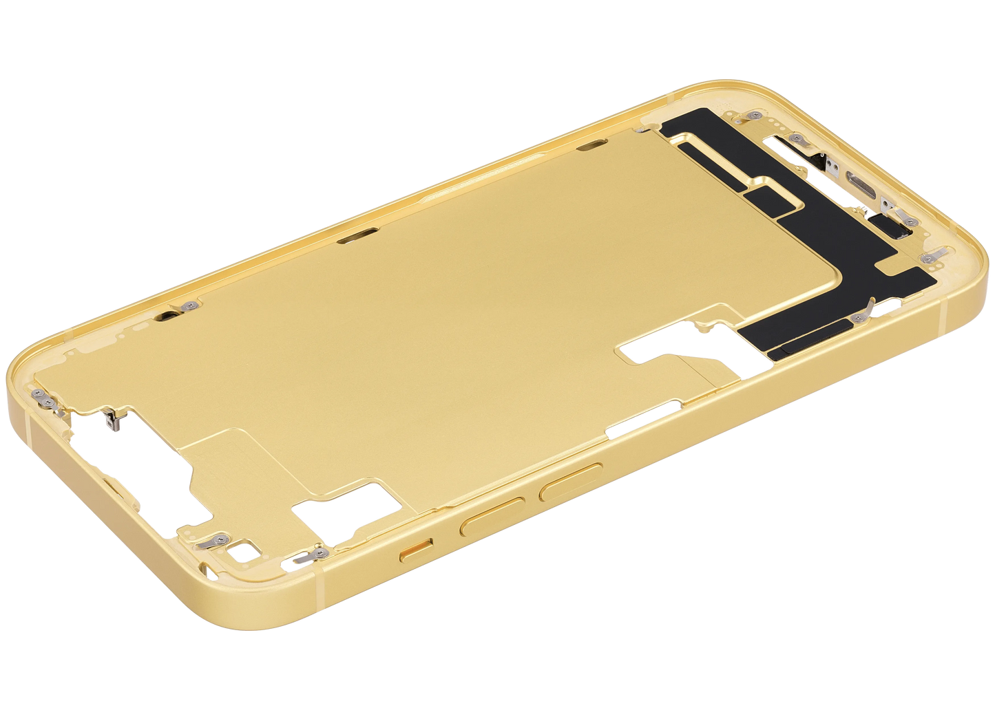 Mid-Frame Housing W/ Small Parts For iPhone 14 (US Version) (Pull) (Yellow)