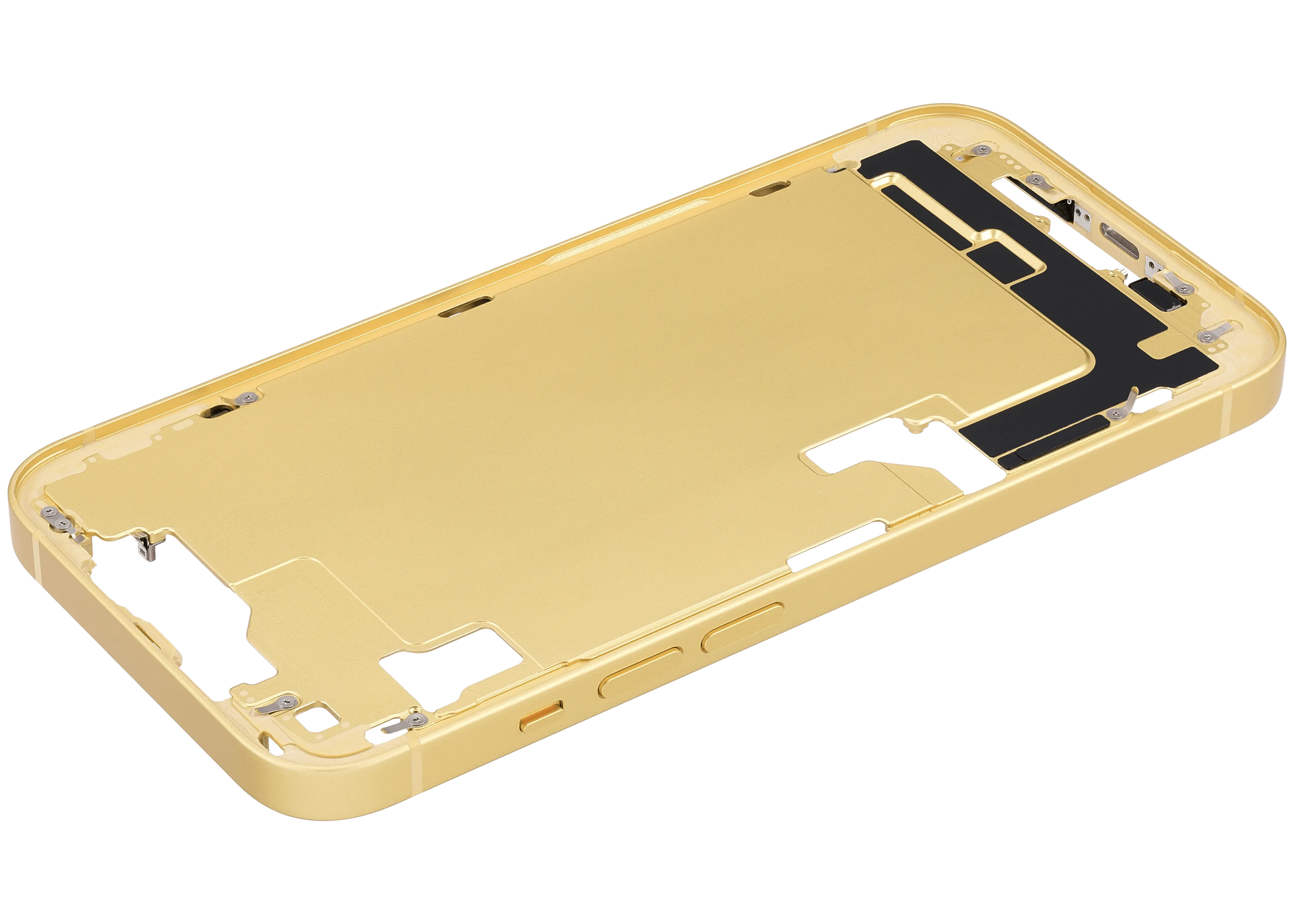 Mid-Frame Housing W/ Small Parts For iPhone 14 (US Version) (Pull) (Yellow)