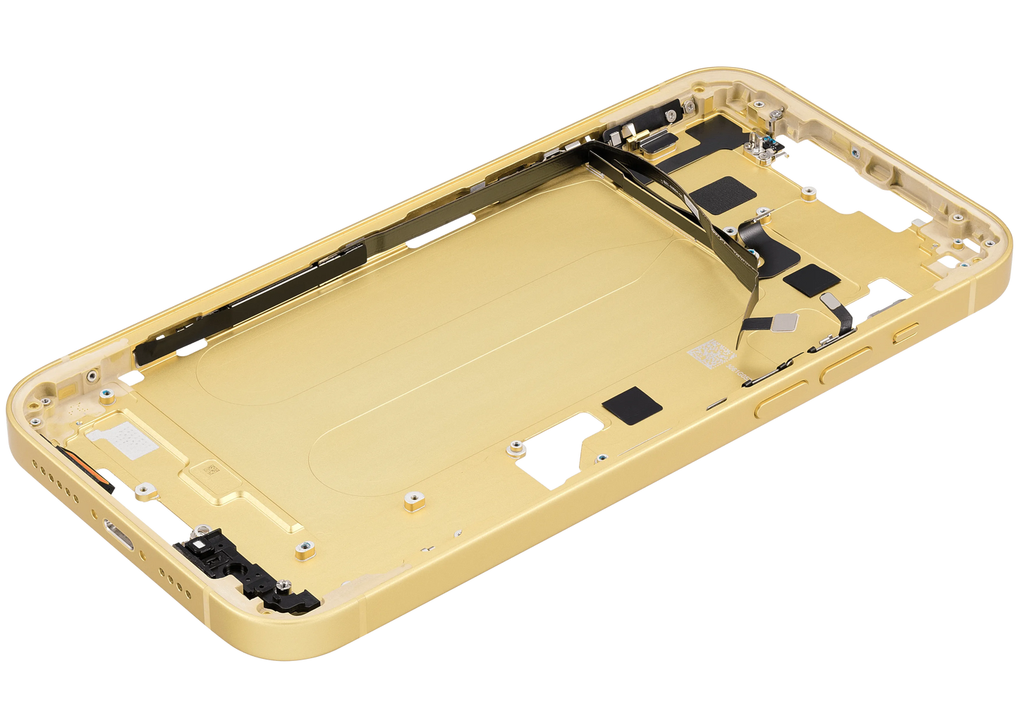 Mid-Frame Housing W/ Small Parts For iPhone 14 Plus (US Version) (Pull) (Yellow)