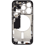 Mid-Frame Housing W/ Small Parts For iPhone 15 Pro (US Version) (Pull) (Black Titanium)