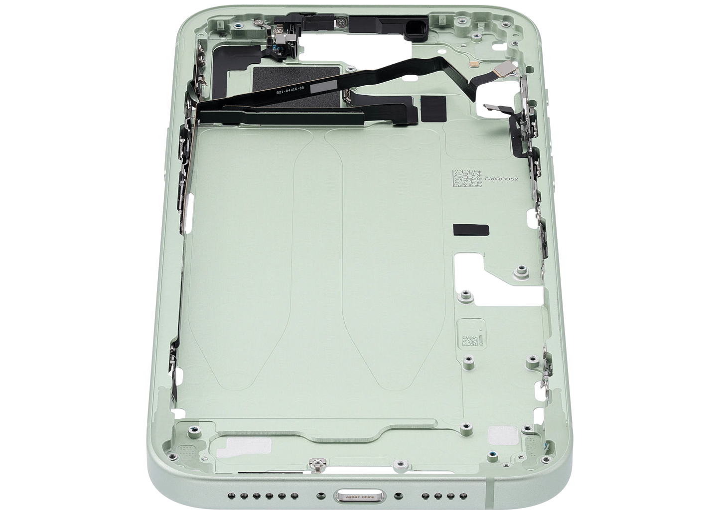 Mid-Frame Housing W/ Small Parts For iPhone 15 Plus (US Version) (Pull) (Green)