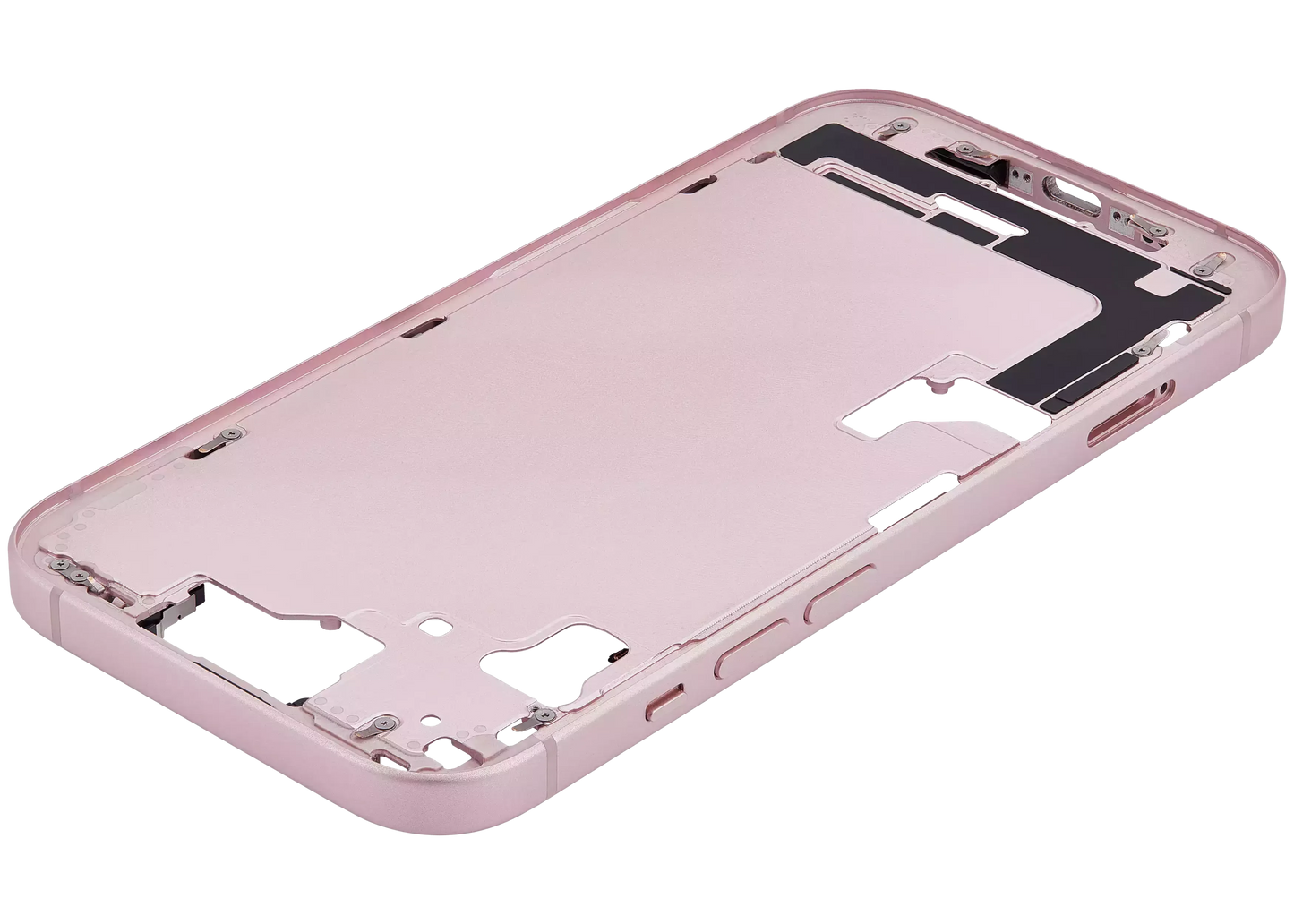 Mid-Frame Housing W/ Small Parts For iPhone 15 (EU / Global Version) (Pull) (Pink)