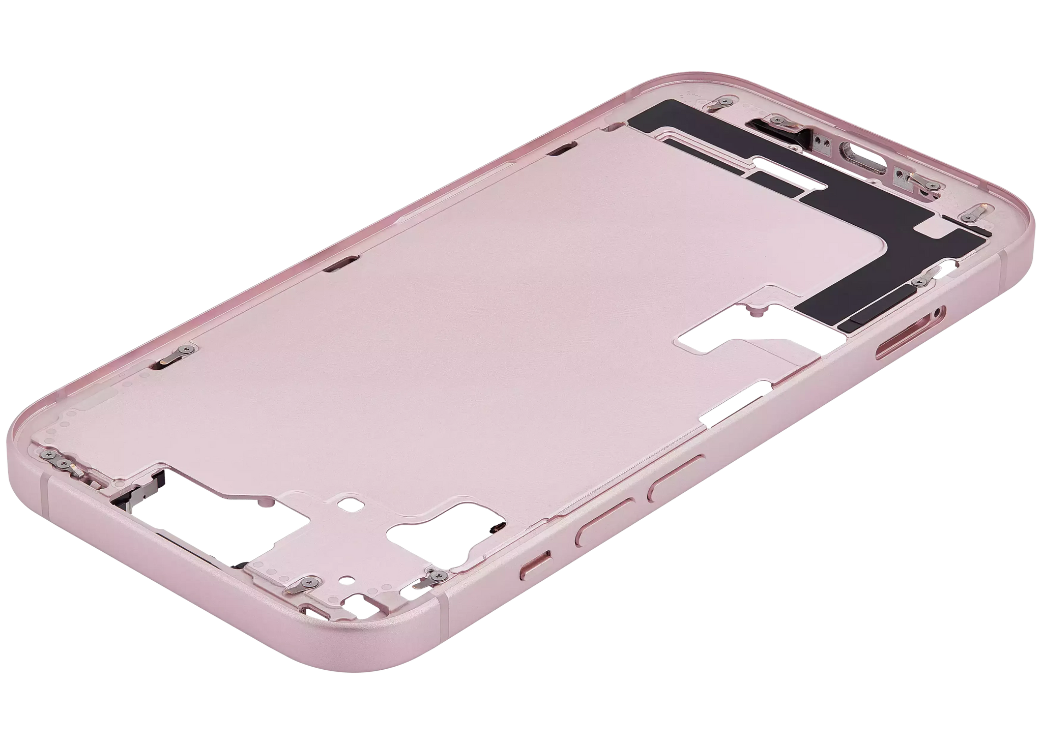 Mid-Frame Housing W/ Small Parts For iPhone 15 (EU / Global Version) (Pull) (Pink)