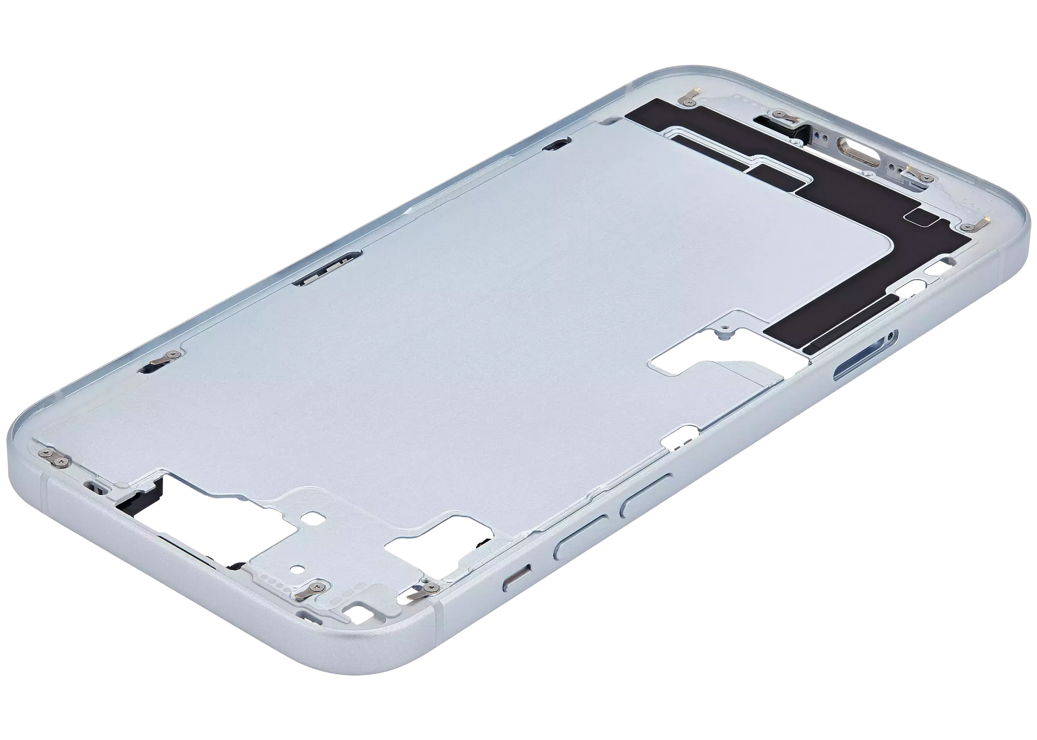 Mid-Frame Housing W/ Small Parts For iPhone 15 Plus (EU / Global Version) (Pull) (Blue)