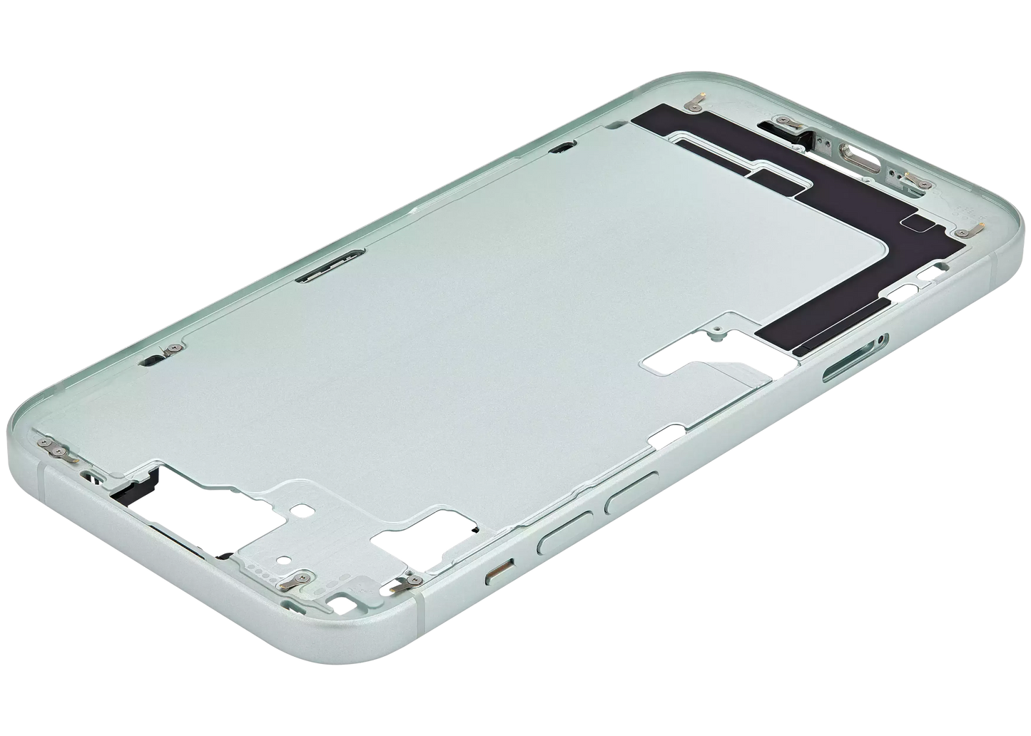 Mid-Frame Housing W/ Small Parts For iPhone 15 Plus (EU / Global Version) (Pull) (Green)