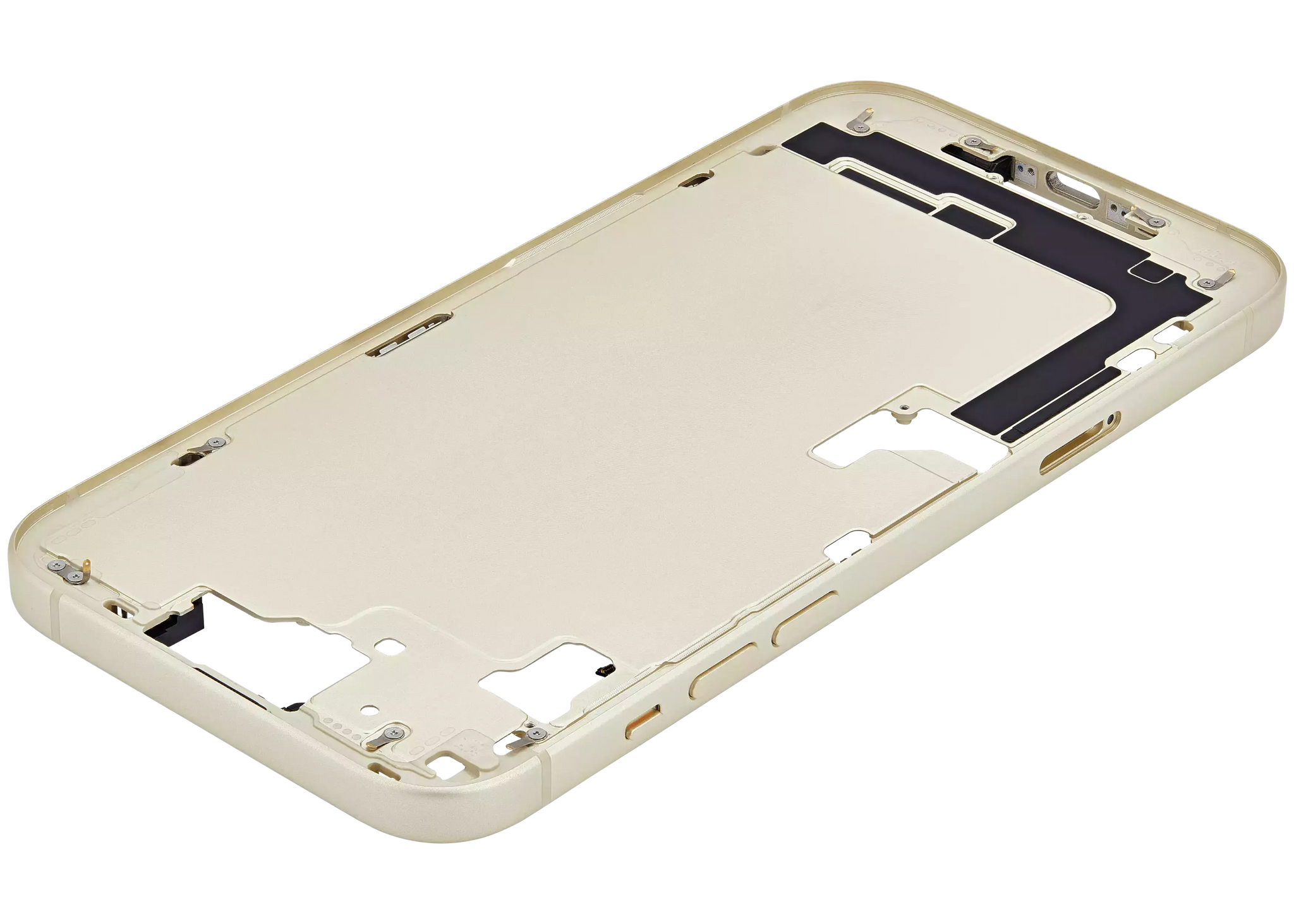 Mid-Frame Housing W/ Small Parts For iPhone 15 Plus (EU / Global Version) (Pull) (Yellow)