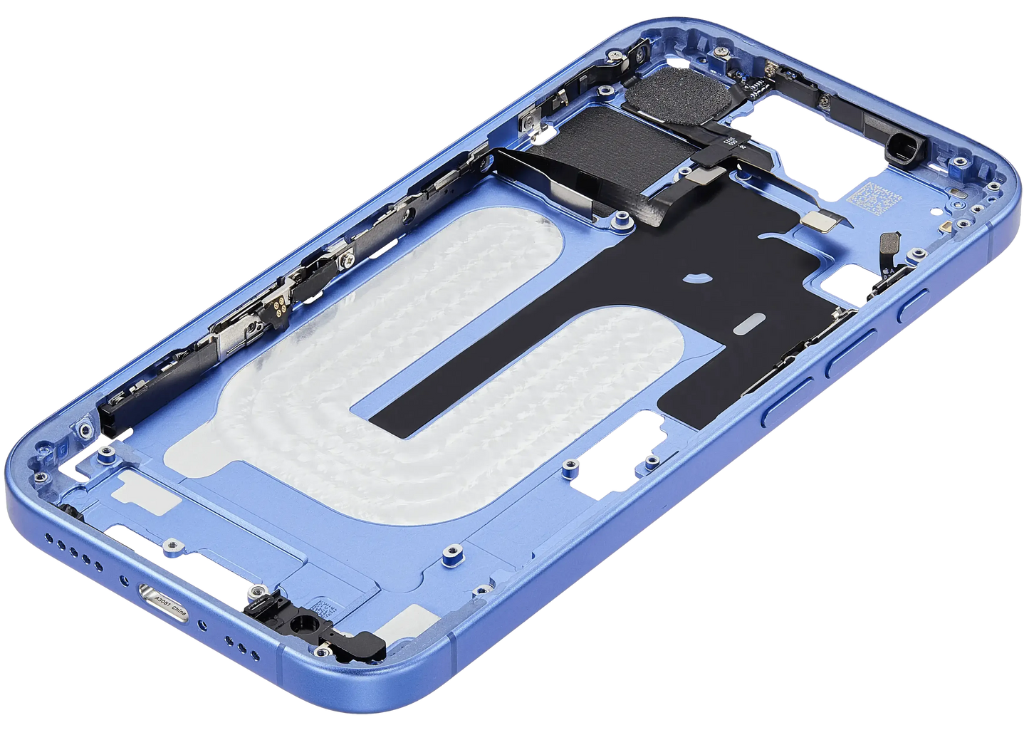 Mid-Frame Housing W/ Small Parts For iPhone 16 (US Version) (Pull) (Ultramarine)