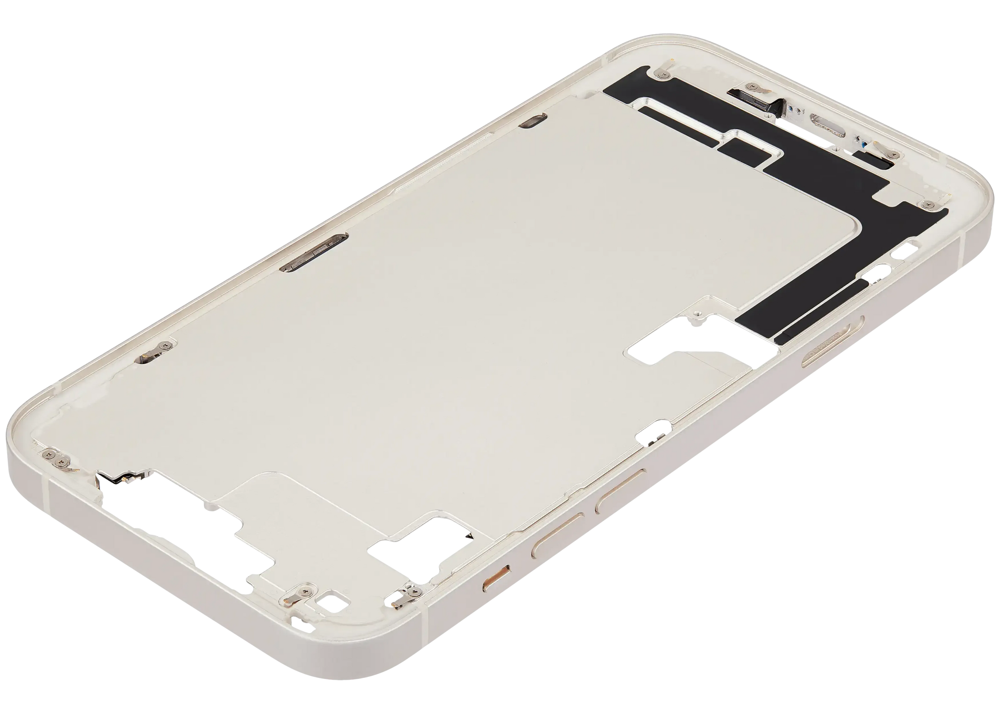 Mid-Frame Housing W/ Charging Port Flex & Small Parts For iPhone 14 Plus (EU / Global Version) (Pull) (Starlight)