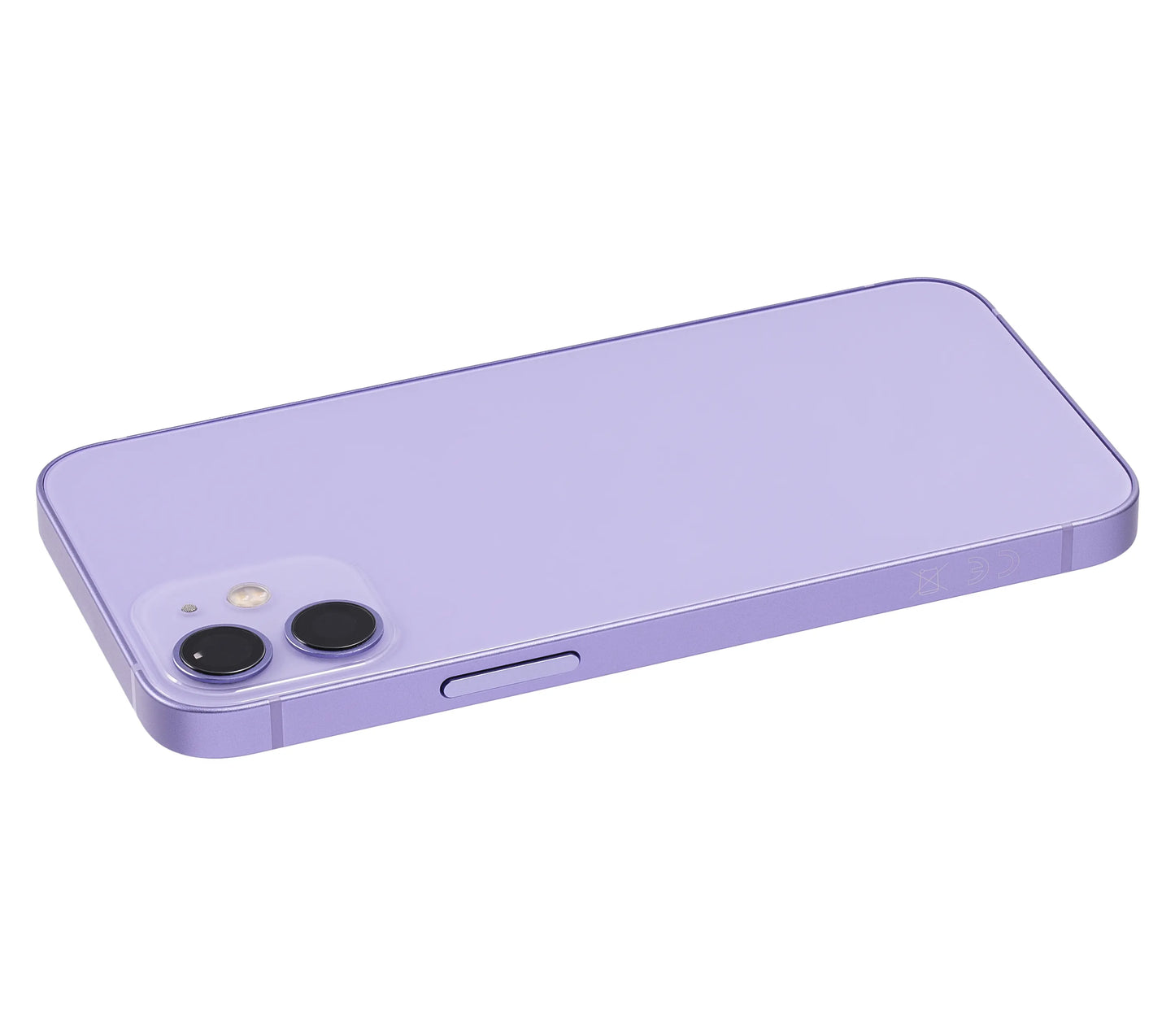 Back Housing W/ Small Parts For iPhone 12 Mini (EU / Global Version) (Pull) (Purple)