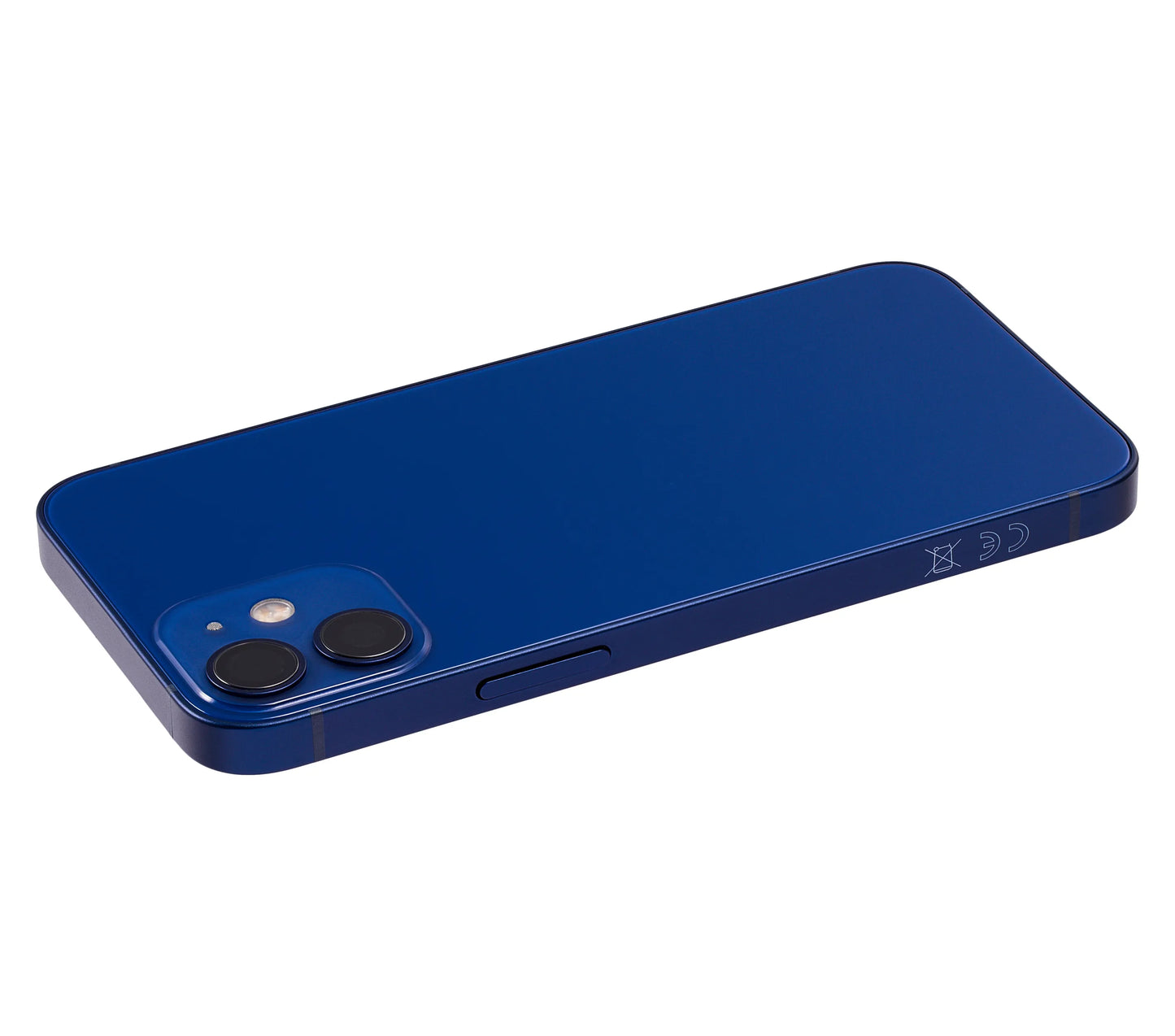 Back Housing W/ Small Parts For iPhone 12 Mini (EU / Global Version) (Pull) (Blue)