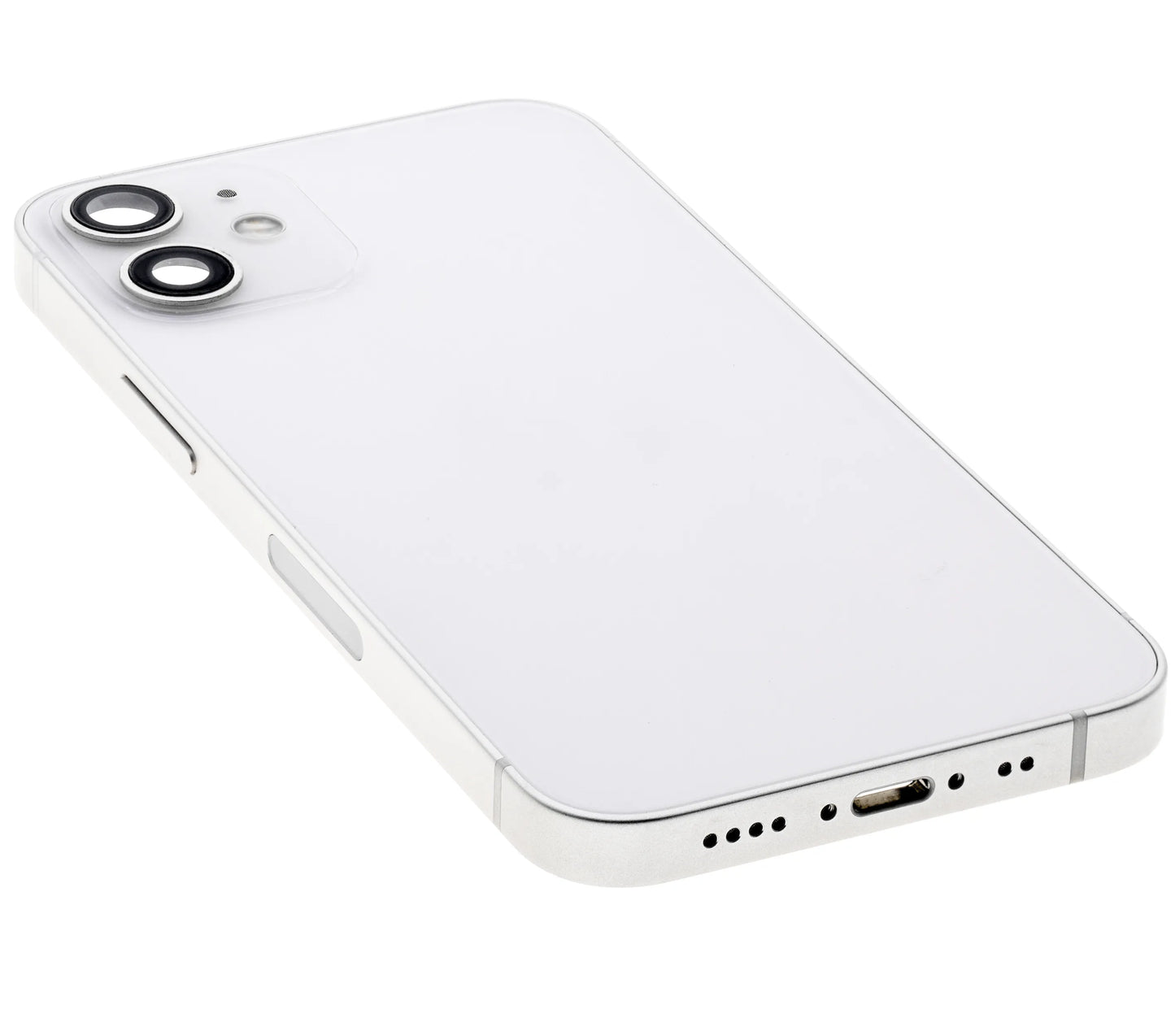 Back Housing W/ Small Parts For iPhone 12 Mini (US Version) (Pull) (White)